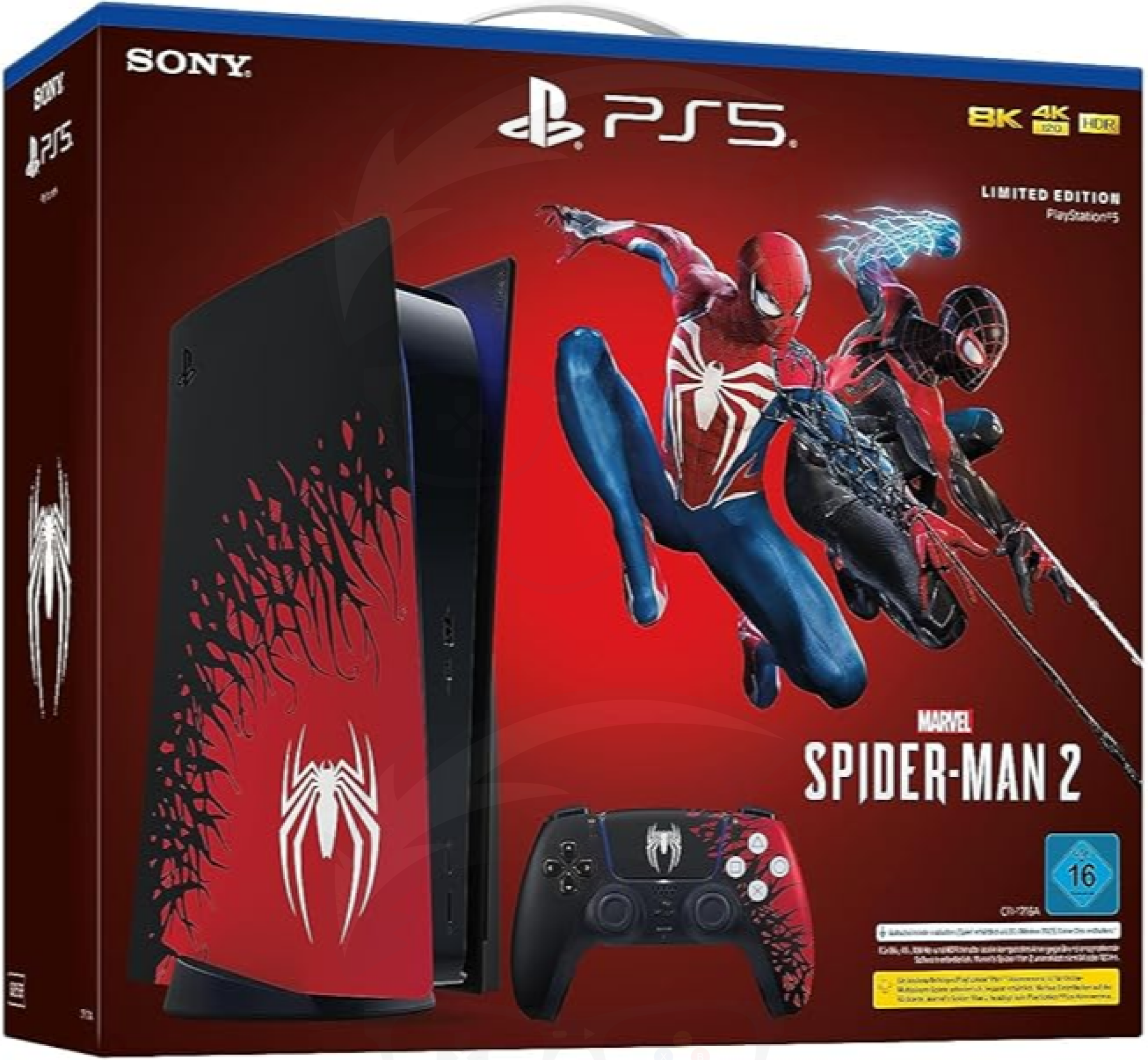 Playstation 5 Console 825Gb - Marvel’s Spider-Man 2 Limited Edition Playstation 5 Console 825Gb - Marvel’s Spider-Man 2 Limited Edition